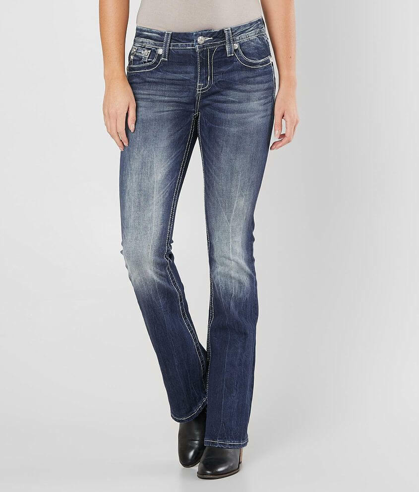 New Womens Miss Me Bootcut Signature Jean 26 27 28 29 30 31 32 33 34 36 R & L