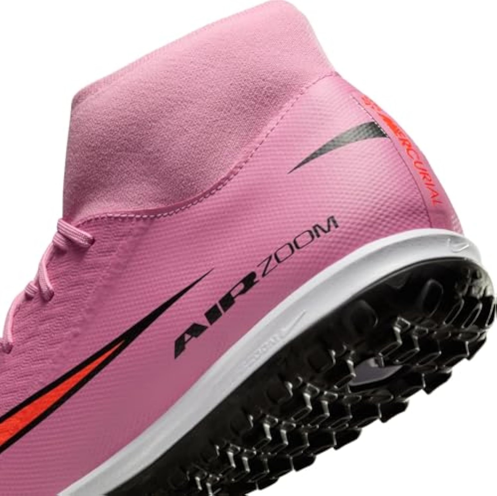 Nike Mercurial Superfly 10 Academy Turf High-Top Soccer Shoes (Magic Flamingo/To