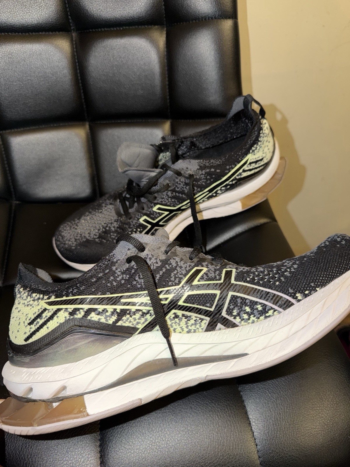 ASICS Men’s Gel-Excite 4 Running Shoes Size 11, Grey/Black/White