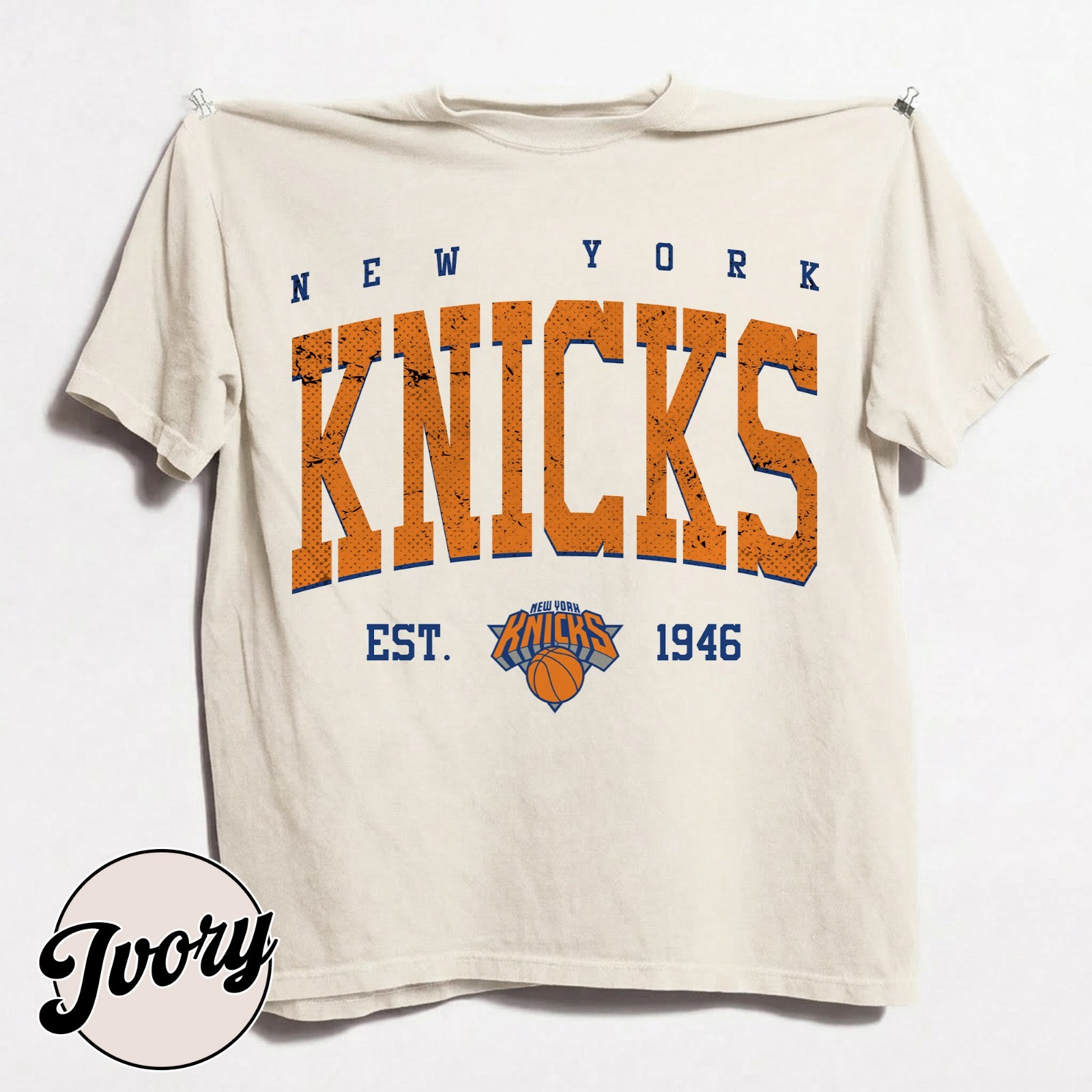 Vintage New York Knicks Basketball Est 1946 Comfort Colors Shirt