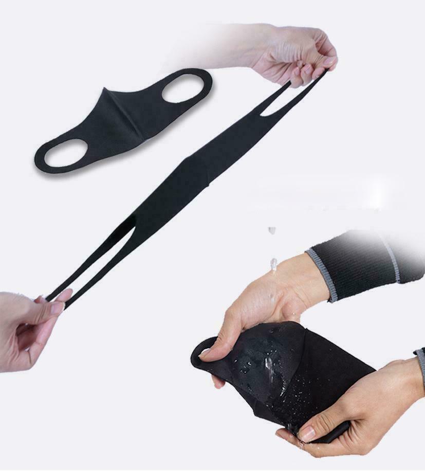 Face Mask, Black Fashion Washable, Reusable, Breathable, Unisex Mask *US SELLER*