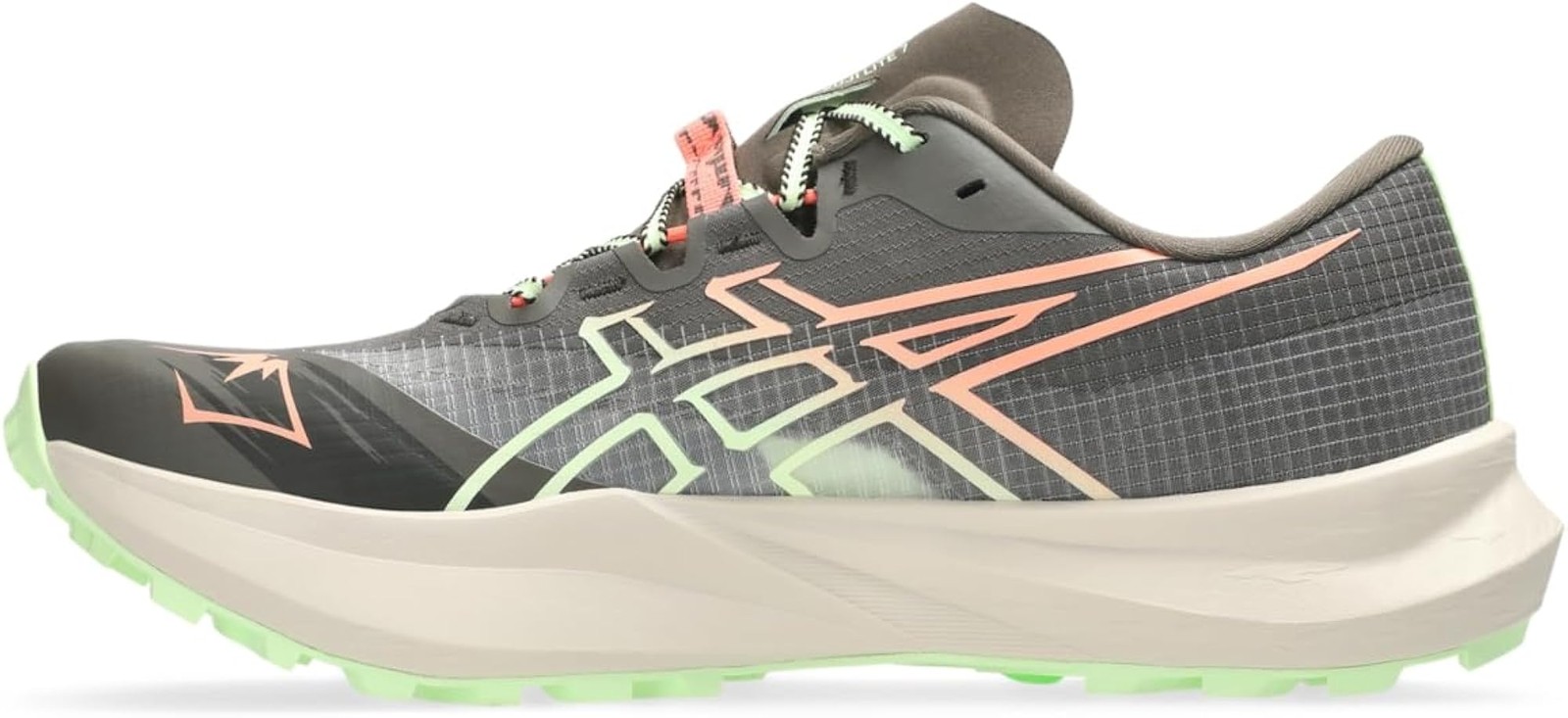 ASICS Unisex Fuji LITE 7 Running Shoes, 9.5M / 11W, KURIIRO Brown/Illuminate Yel