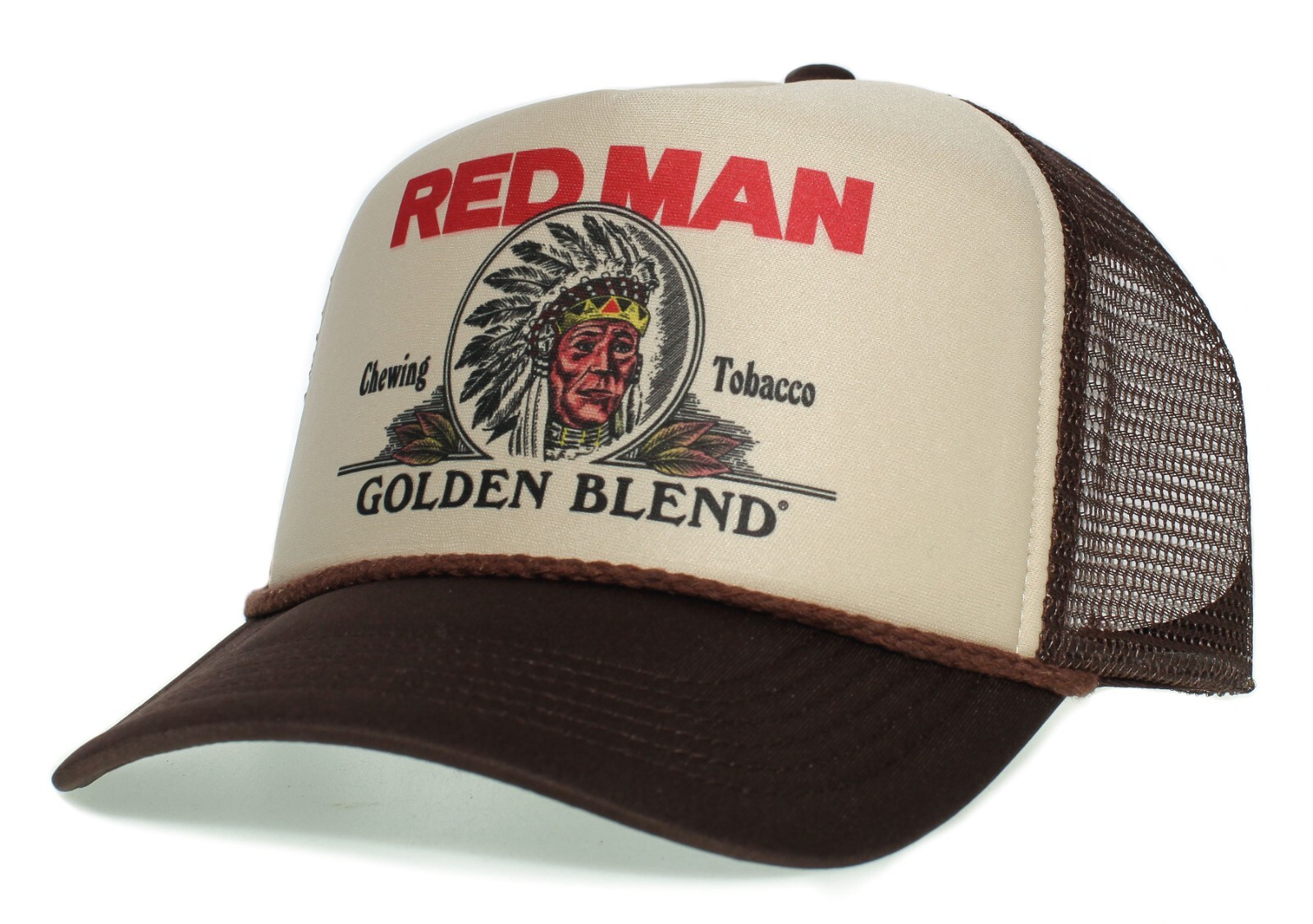 Red Man Chewing Golden Blend Tobacco Hat Vintage Redman Cap Multi Colors