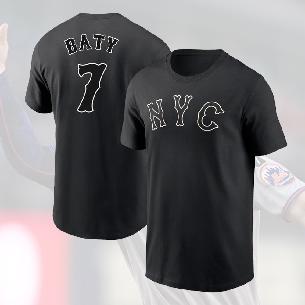 HOT! Brett #7 Baty New York Team 2026 Name and Number Gift For Fan