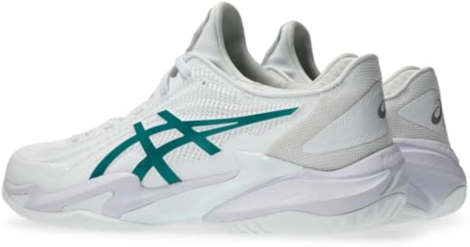 ASICS Men’s Court FF 3 Tennis Shoes, 8.5, White/Pitch Green – White/Pitch Green