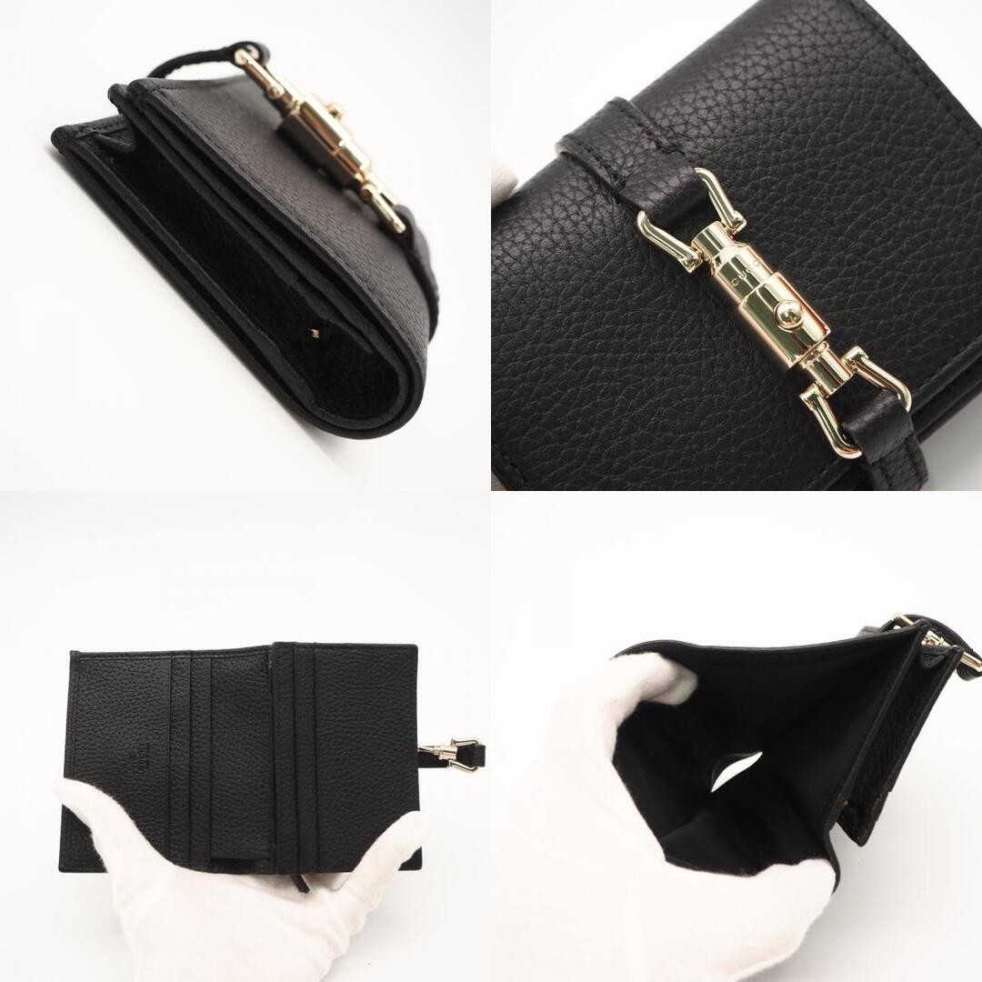 Returns accepted within 3 days GUCCI Jackie 1961 Folding Wallet 645536 Foldi