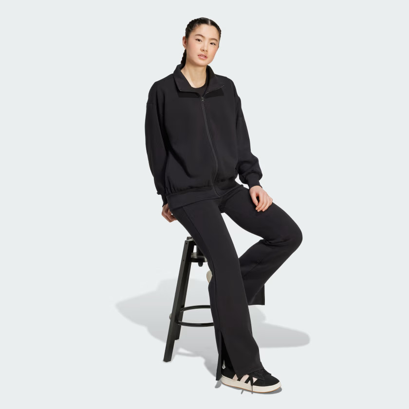 adidas women Soft Lux Loose Full-Zip