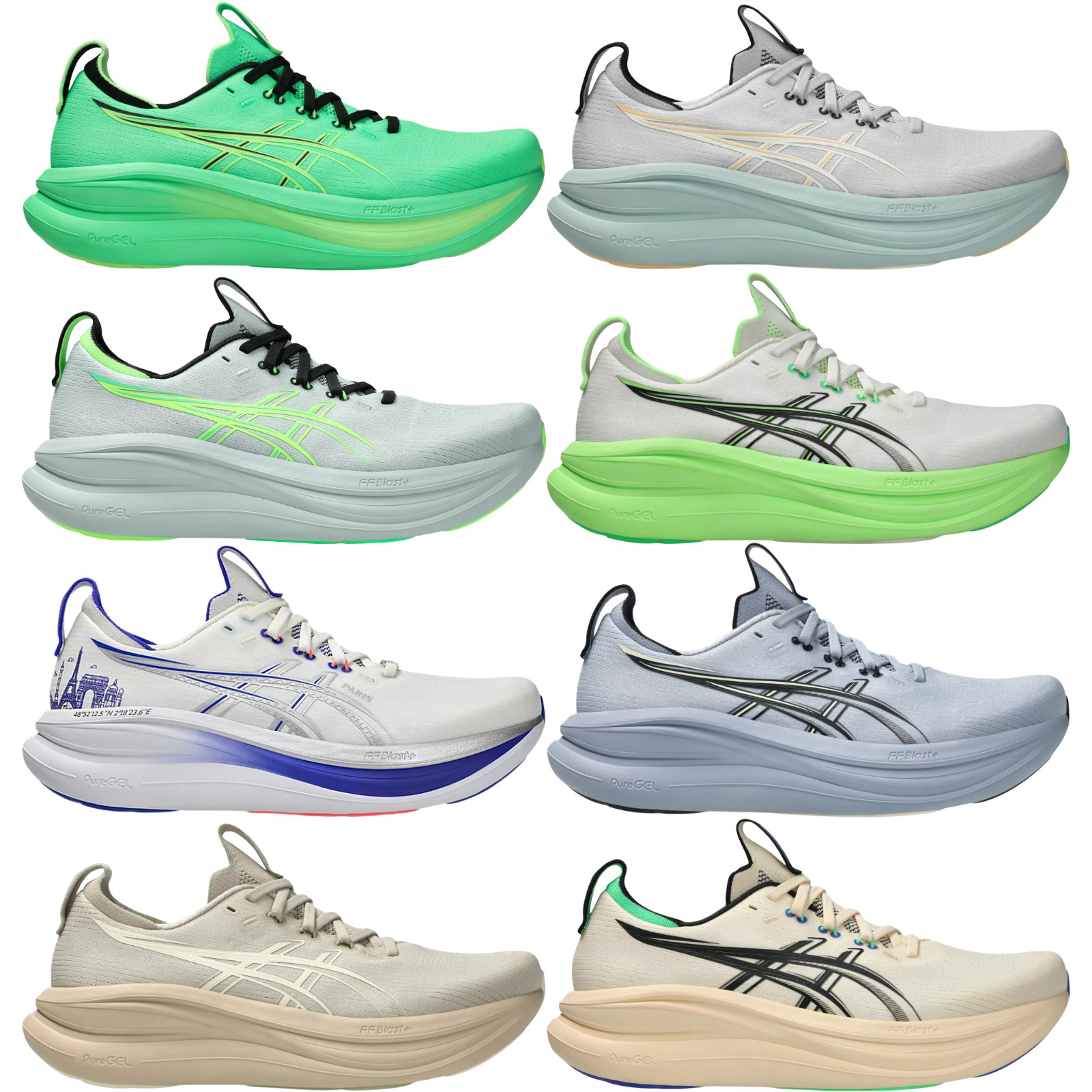 Asics GEL-Nimbus 28 Men Running Shoe US Size 7-14 New Colors New in Box Athletic