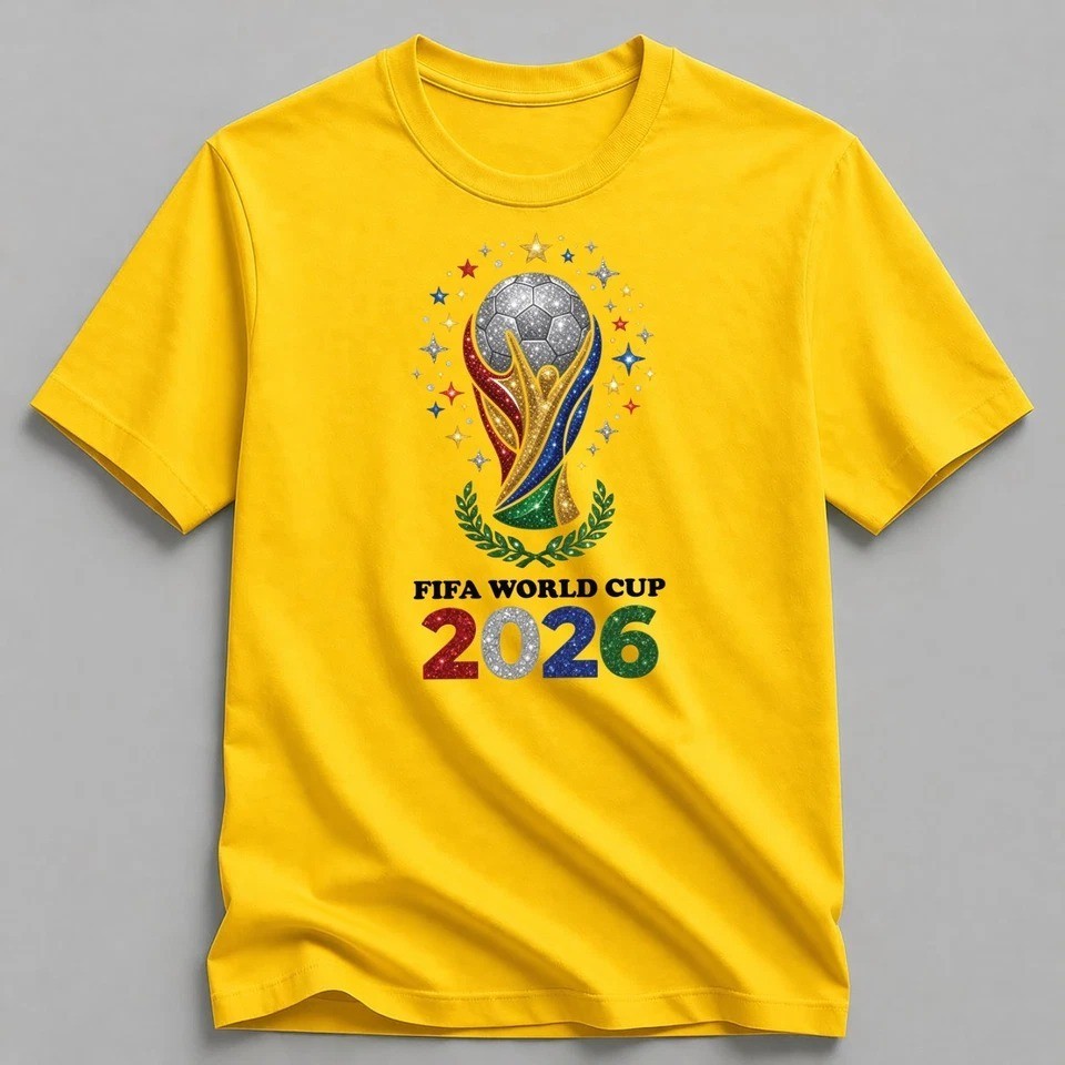 Fifa World Cup 2026 T-Shirt Soccer Graphic Tee USA Football Fan, Fifa World Cup