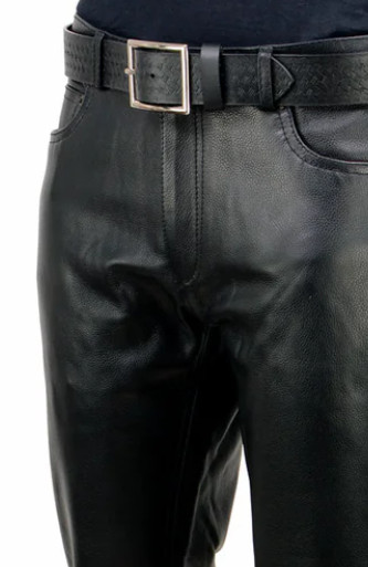 men leather pants