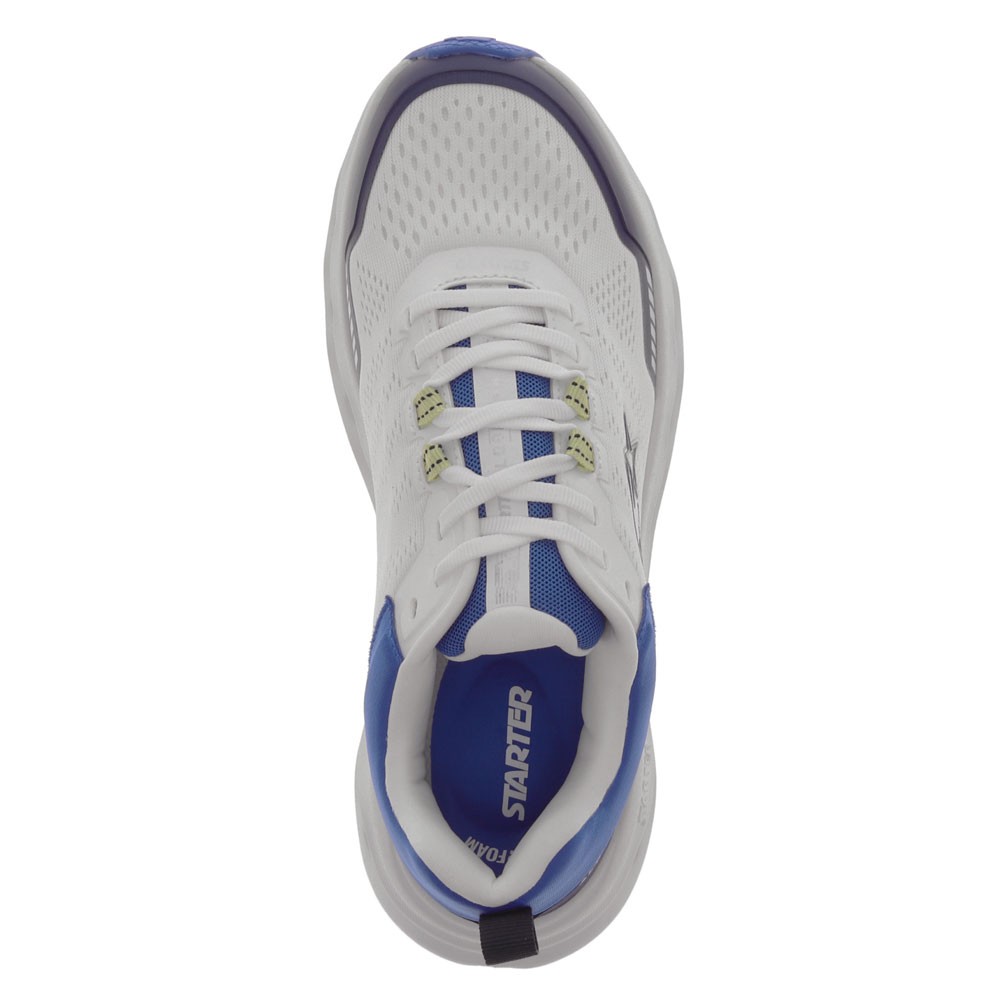 Starter Mens Bolt Synthetic Leather Casual Lace Up Sneaker Shoe