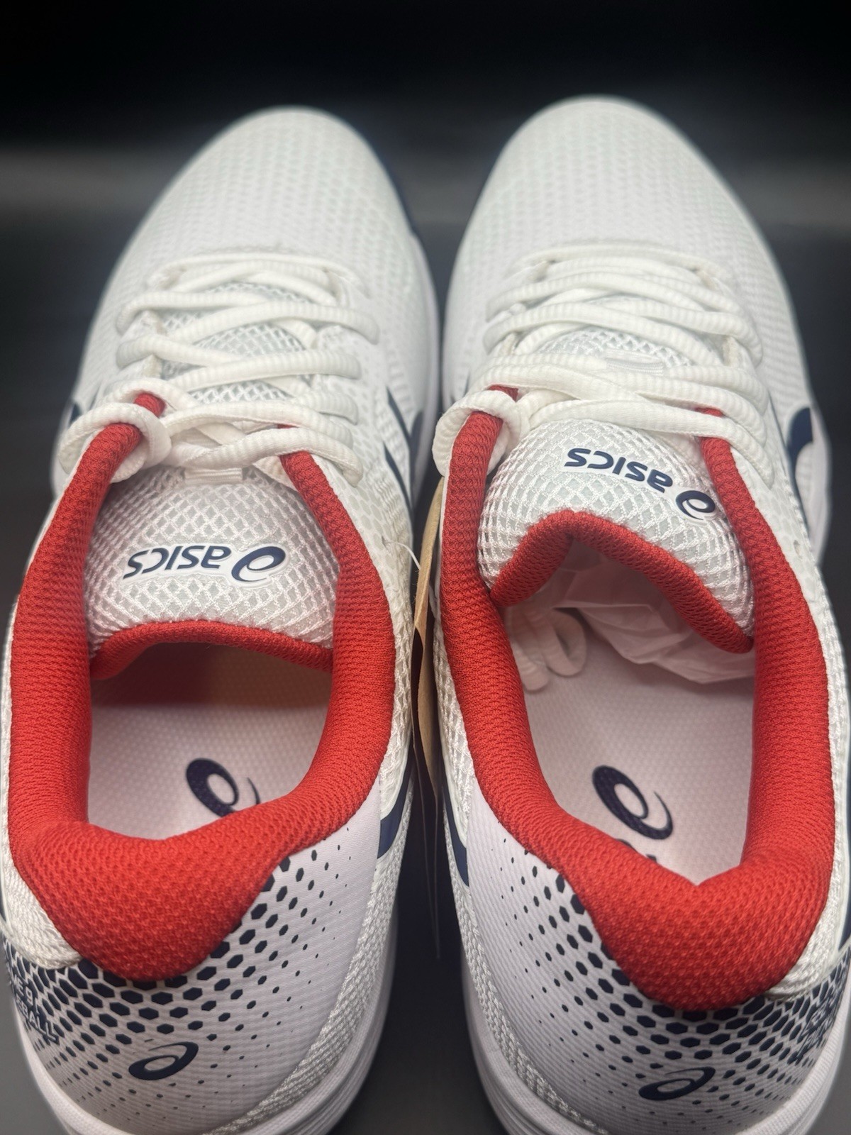 Asics Men’s Gel-Game 9 Pickleball Shoes White/Night Sky (1041A416-100)