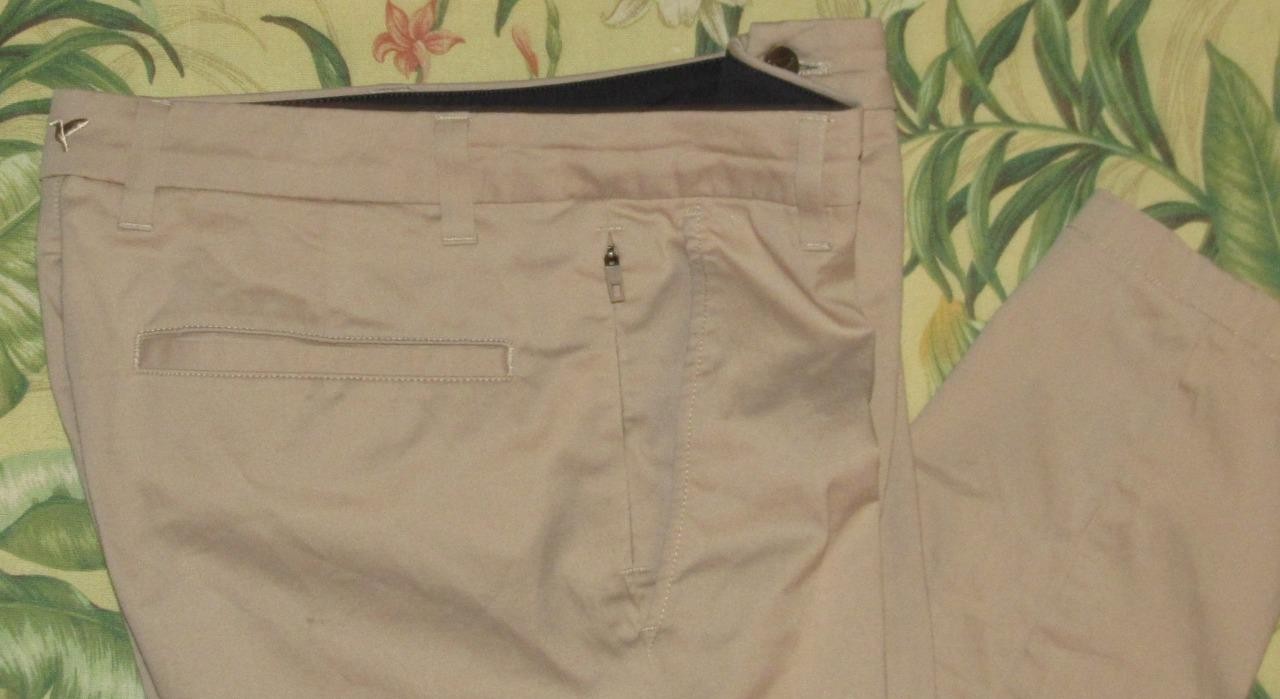 BIRDDOGS Khaki Performance Chino Pants 32 x 28