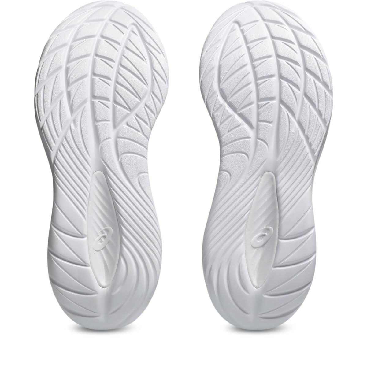 NWT ASICS Men’s Gel-Cumulus 27 Running Shoes, White/Lake Grey, Size 12