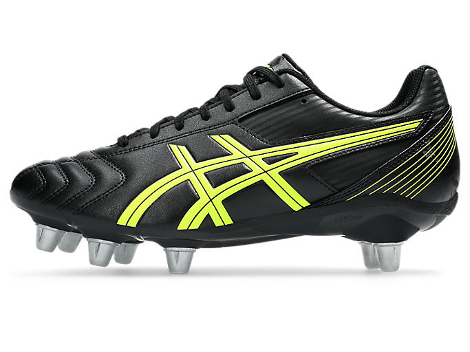 ASICS Rugby Shoes LETHAL TACKLE WIDE 1111A263.001 Black / Safety Yellow