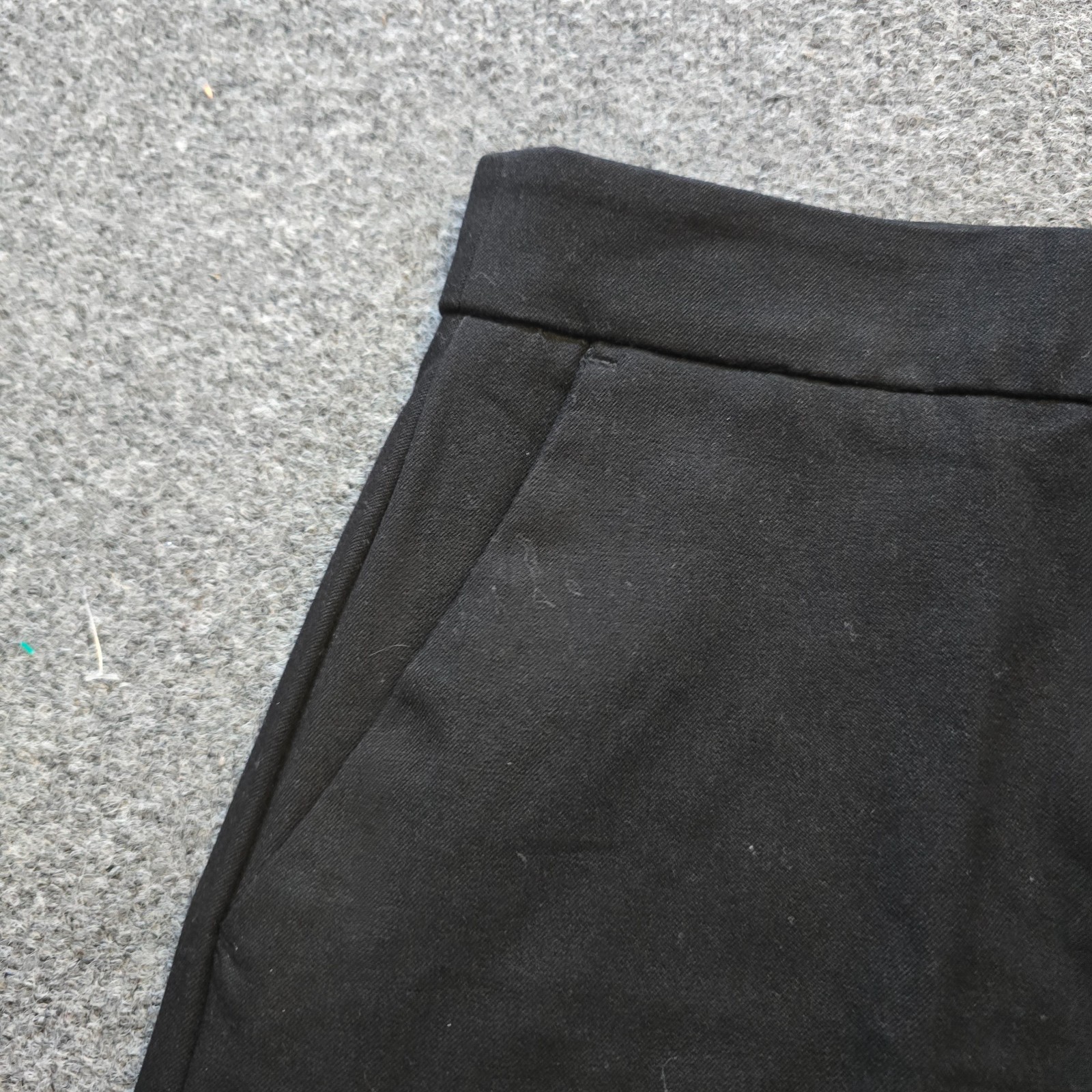 Boden Pants Womens Size 12 Black Chino Pocket High Rise Capsule Career Casual
