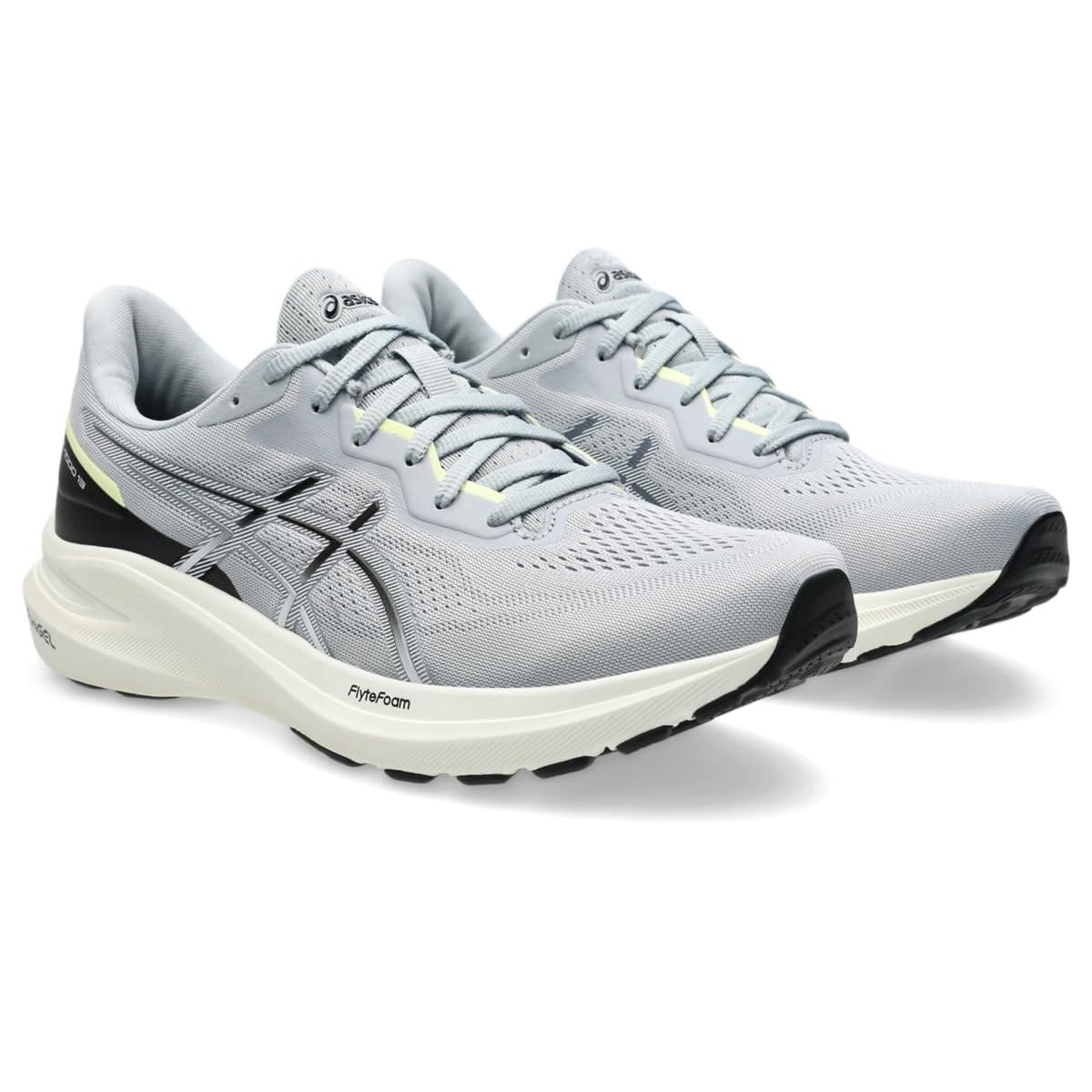 ASICS Mens’ GT-1000-13 Running Shoes – Piedmont Grey/Black