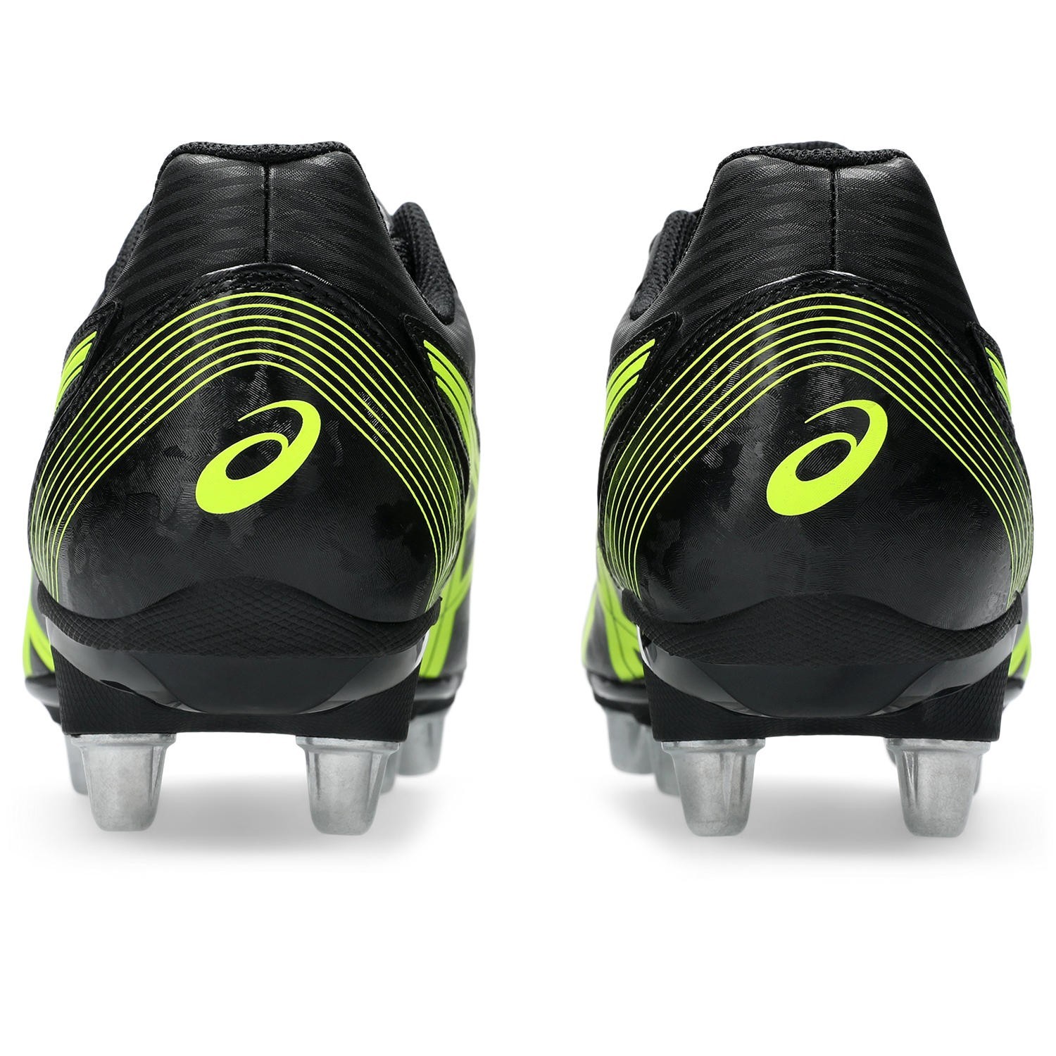 Asics Rugby Cleats Lethal Tackle Black Yellow 1111A263 001 US7H-11H w/Box New