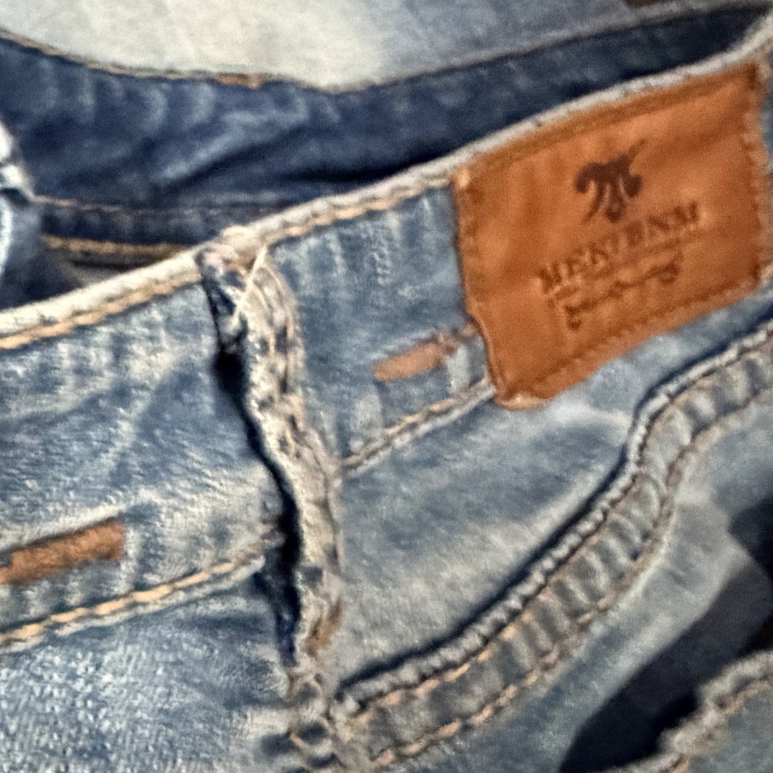 VINTAGE Y2K MEK Denim Tamaran Bootcut Jeans Size 26 x 34 Low Rise 28×34 Flare