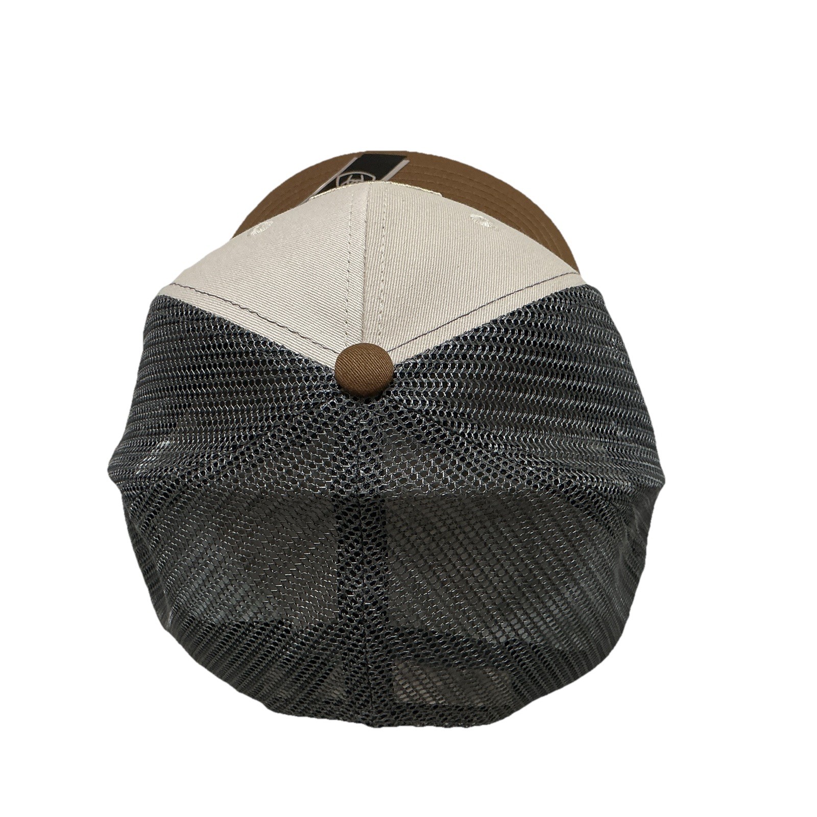 Ariat Mens B-Fit Shield Logo Mesh Back Snapback Cap Hat