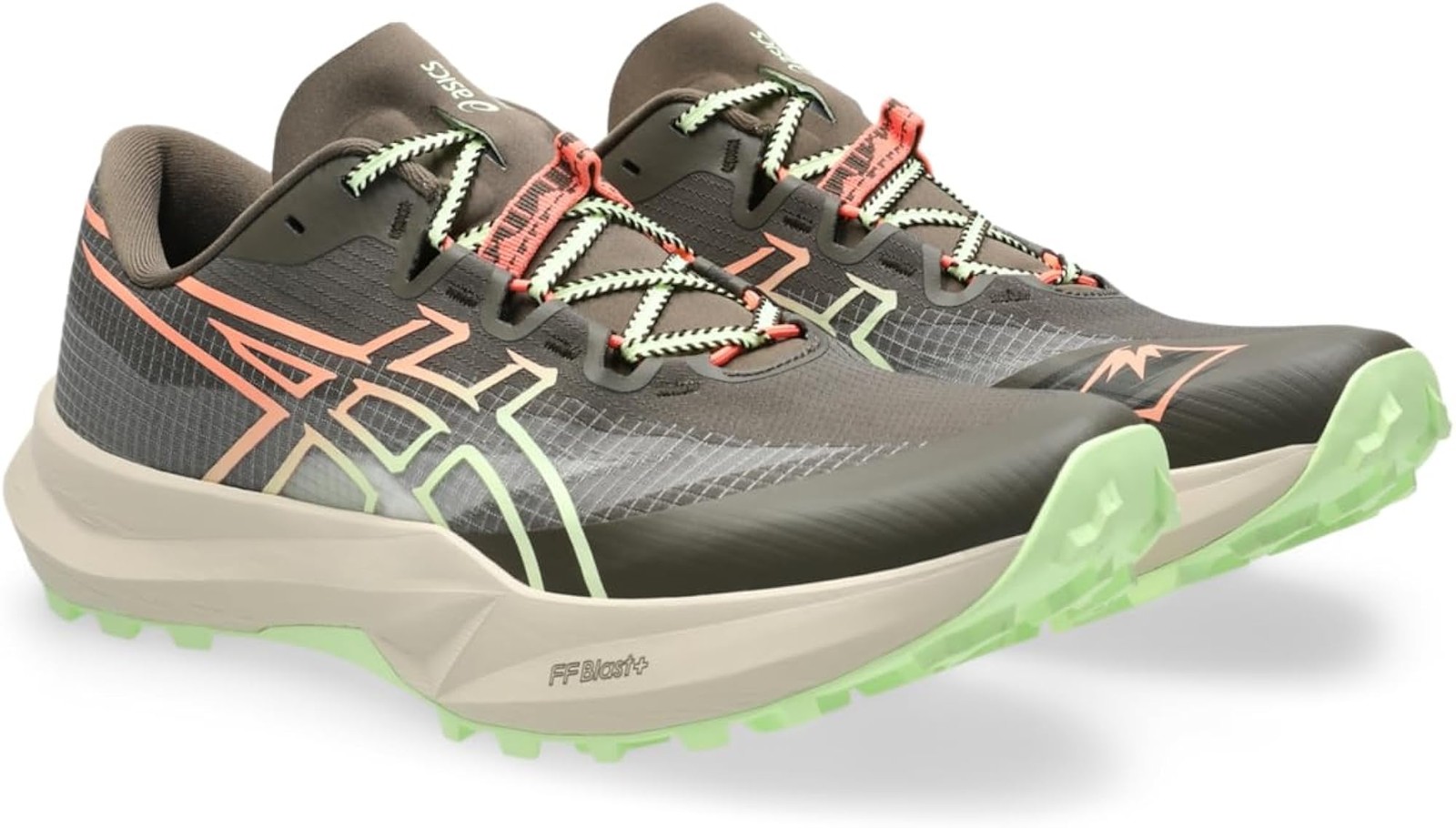 ASICS Unisex Fuji LITE 7 Running Shoes, 9.5M / 11W, KURIIRO Brown/Illuminate Yel