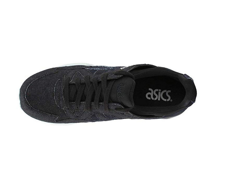 ASICS Mens Gel-Lyte V Casual Sneakers, Mid Grey / Black