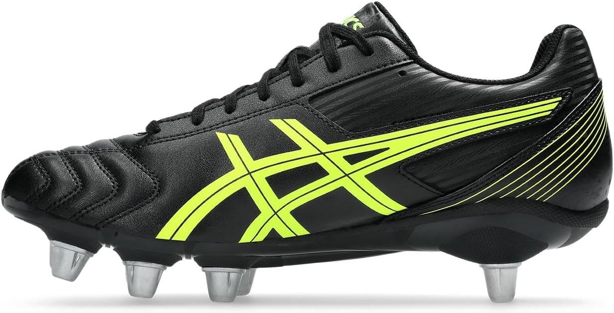 ASICS Rugby Shoes LETHAL TACKLE 1111A263-001 Black/Safety Yellow