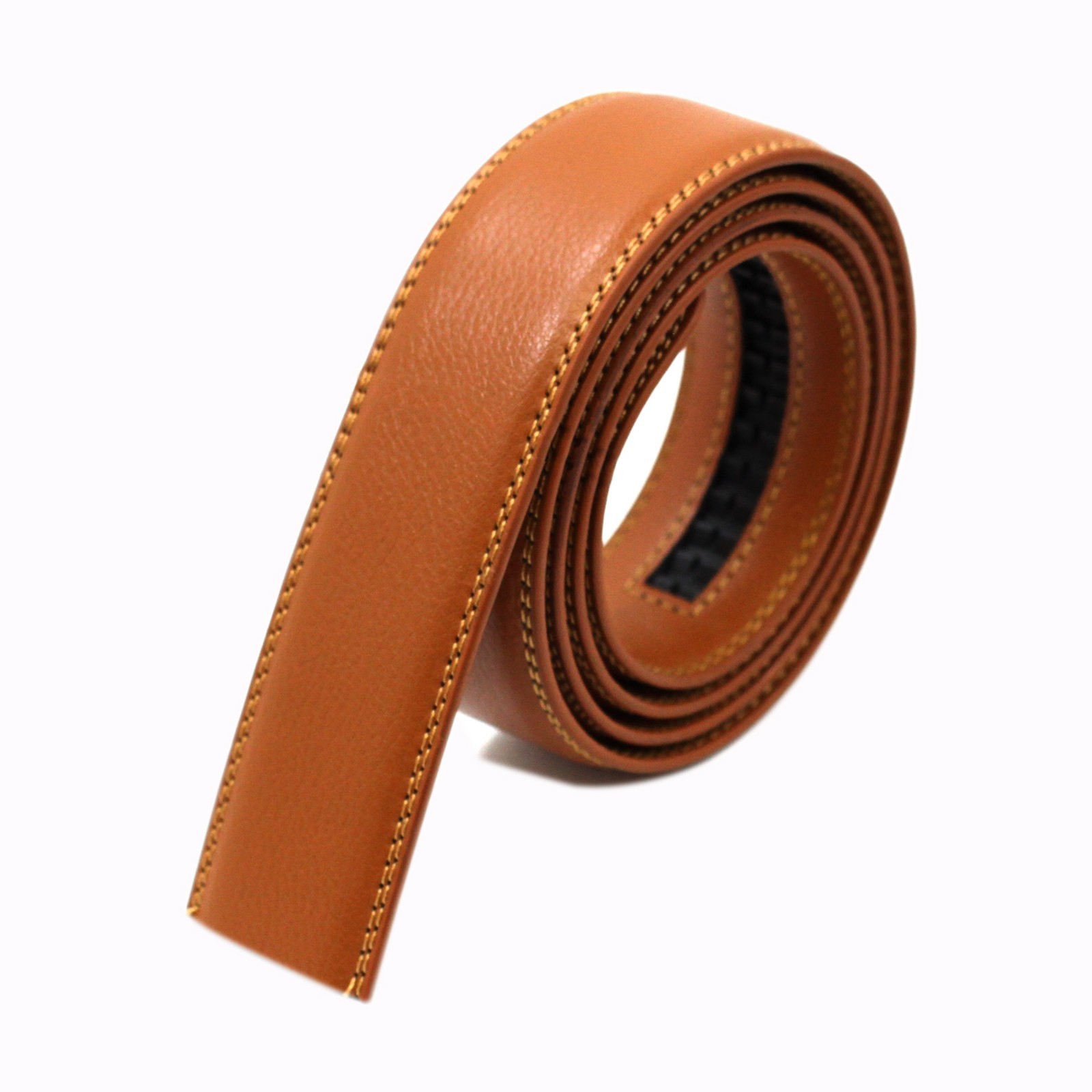 Lot Genuine Leather Mens Ratchet Belt Belts For Men Adjustable Automatic Buckle