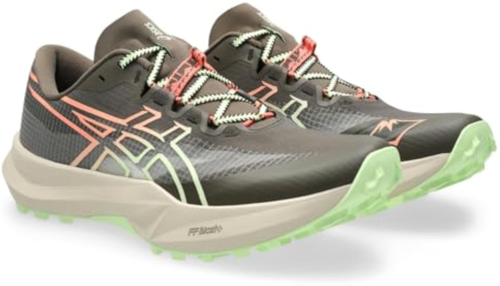 ASICS Unisex Fuji LITE 7 Running Shoes, 9.5M / 11W, KURIIRO Brown/Illuminate Yel