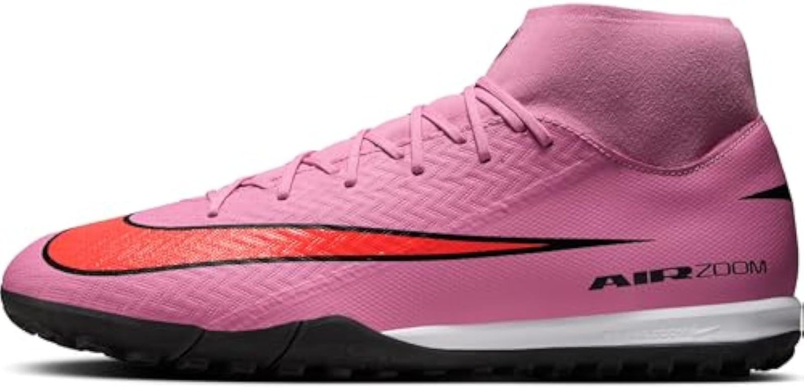 Nike Mercurial Superfly 10 Academy Turf High-Top Soccer Shoes (Magic Flamingo/To
