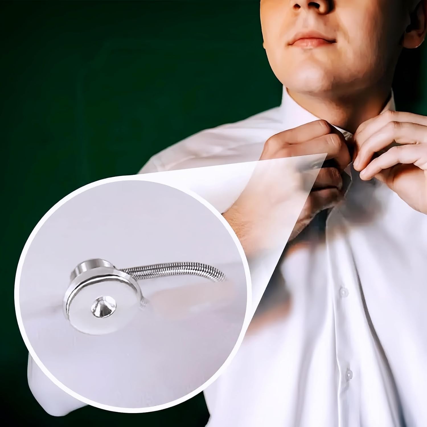Metal Collar Neck Waist Extender Expander Buttons for Men Dress Shirt Pants Lot