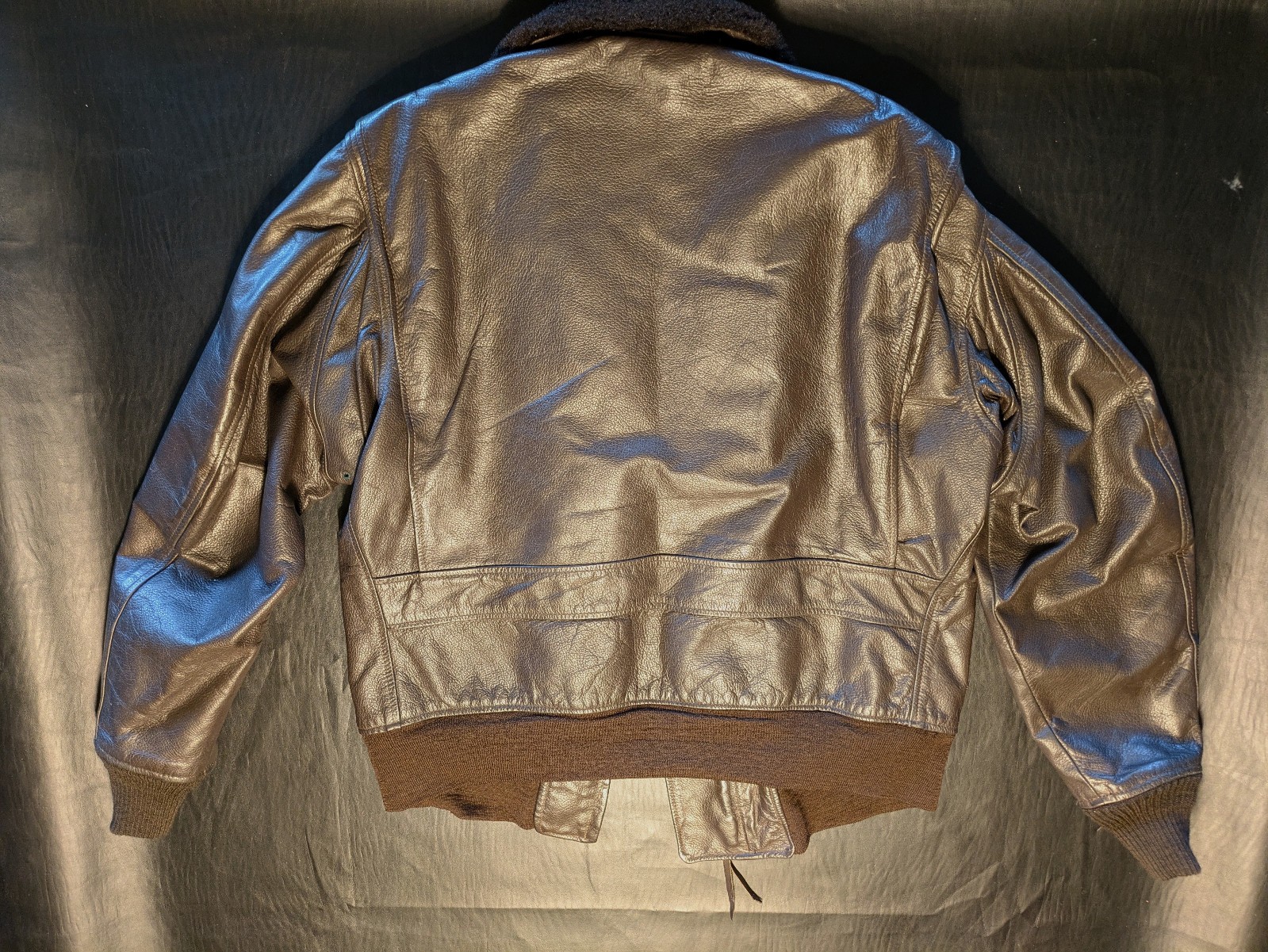 Leather Bomber Jacket – Orchard Flyer’s Intermediate, Type G-1 size 44