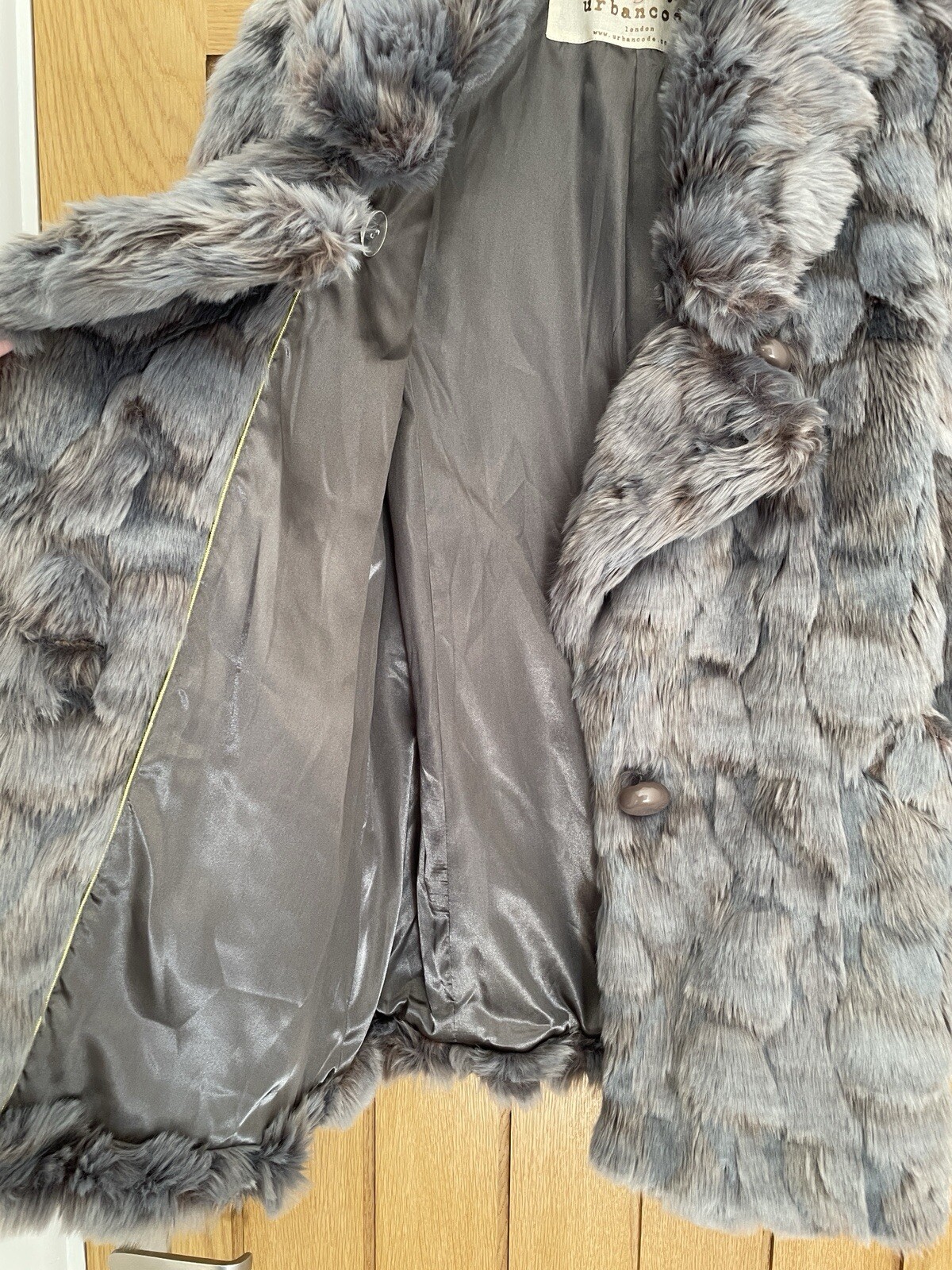 Urbancode Faux Fur Coat Size 12 (Returns Accepted)