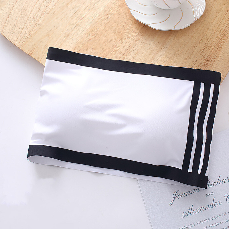 Women Tube Top Bra Seamless Bandeau Strapless Bralette Stretch Solid US Seller