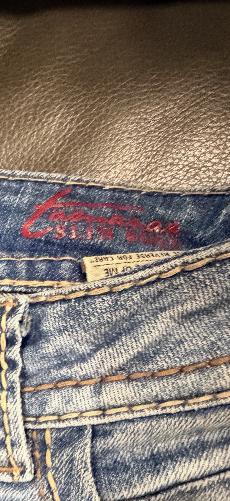 VINTAGE Y2K MEK Denim Tamaran Bootcut Jeans Size 26 x 34 Low Rise 28×34 Flare