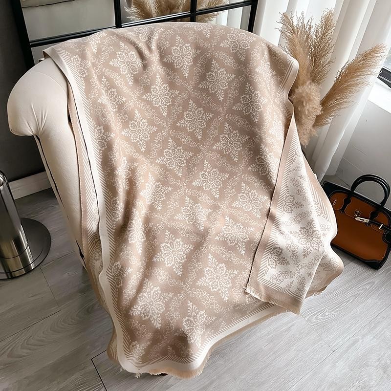 Women Winter Cashmere Scarf Thick Warm Shawl Pashmina Wrap Blanket Poncho Fashio