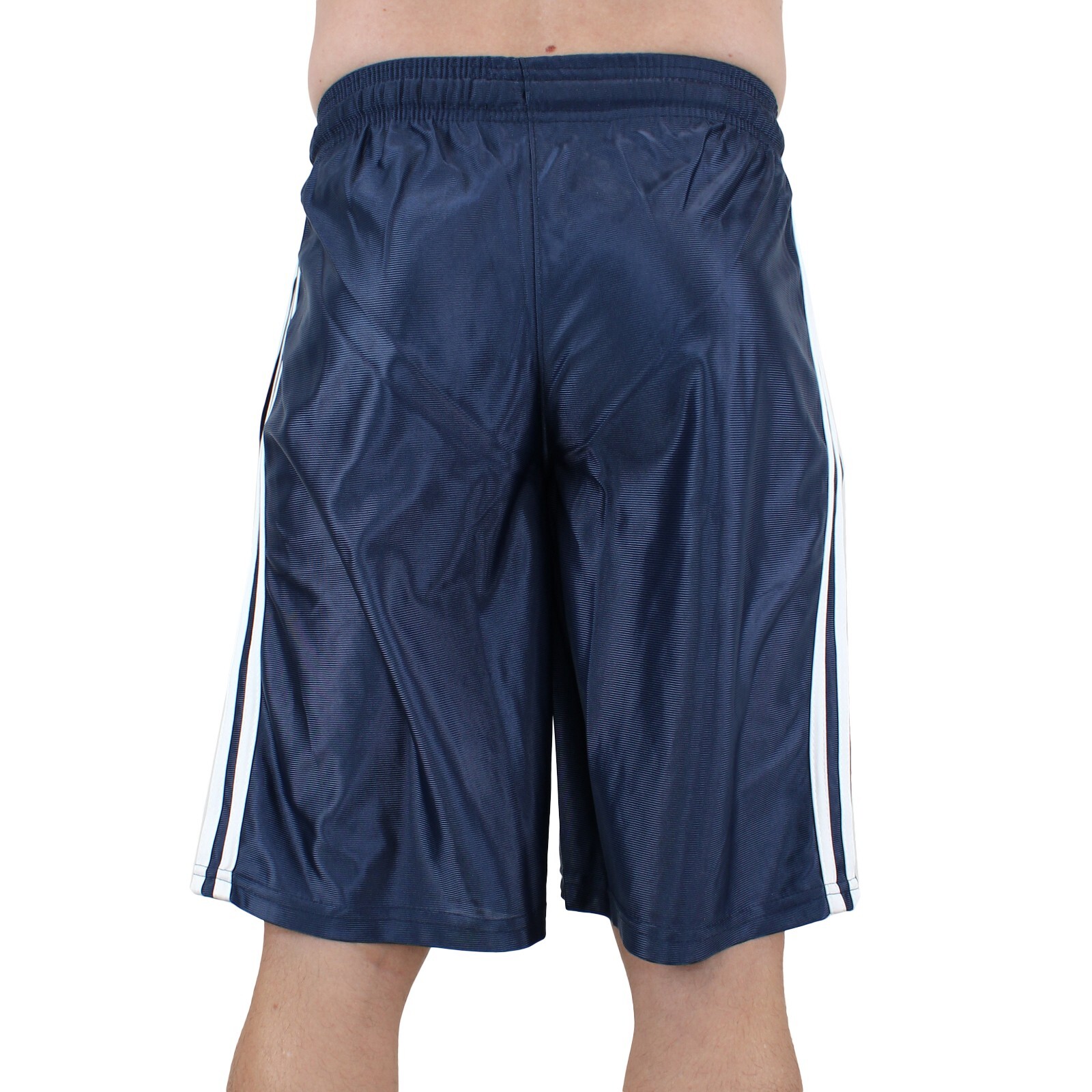 Adidas Men’s Basketball Shorts, Dazzle Three Stripes 11″ Slim Fit Activewear
