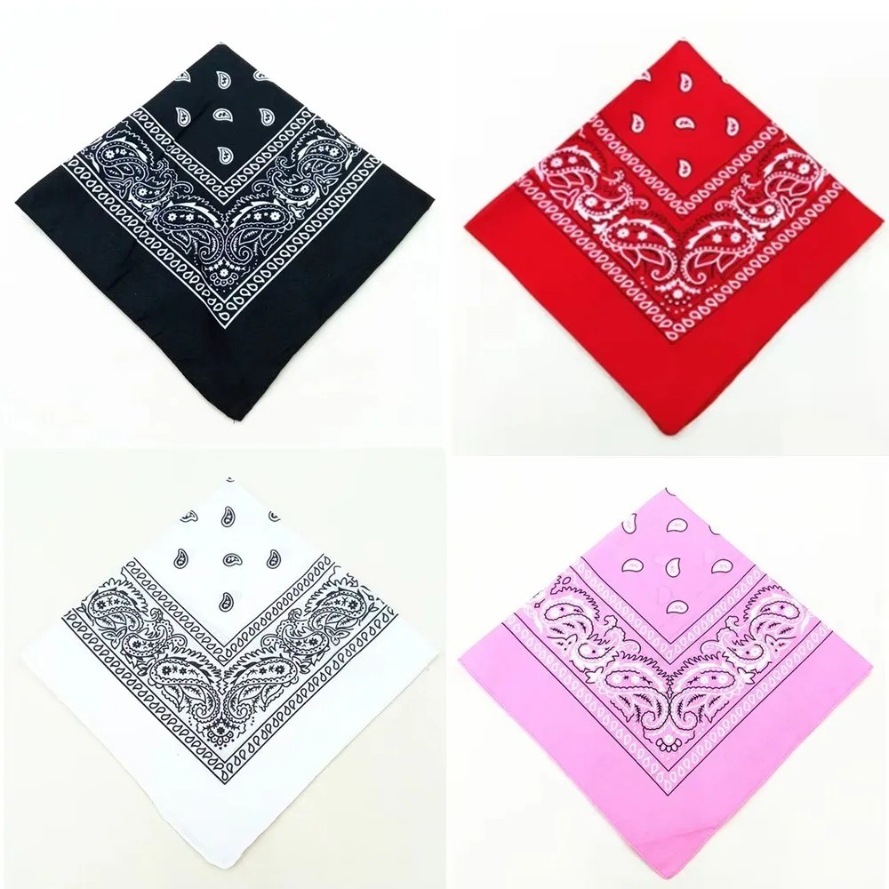 USA Seller 100% Cotton Paisley Bandanas 22″X22″ Scarf Head Neck Bandannas