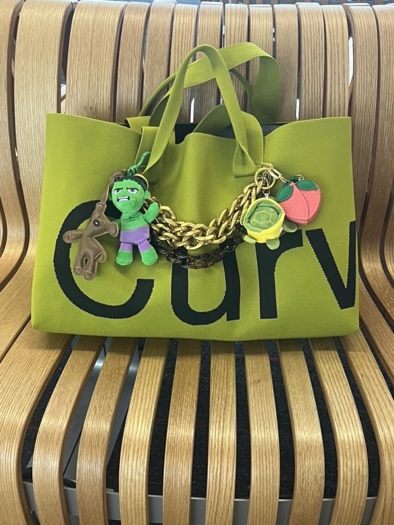 The Curves Tote by Sean Brown – Lemongrass – Brand New