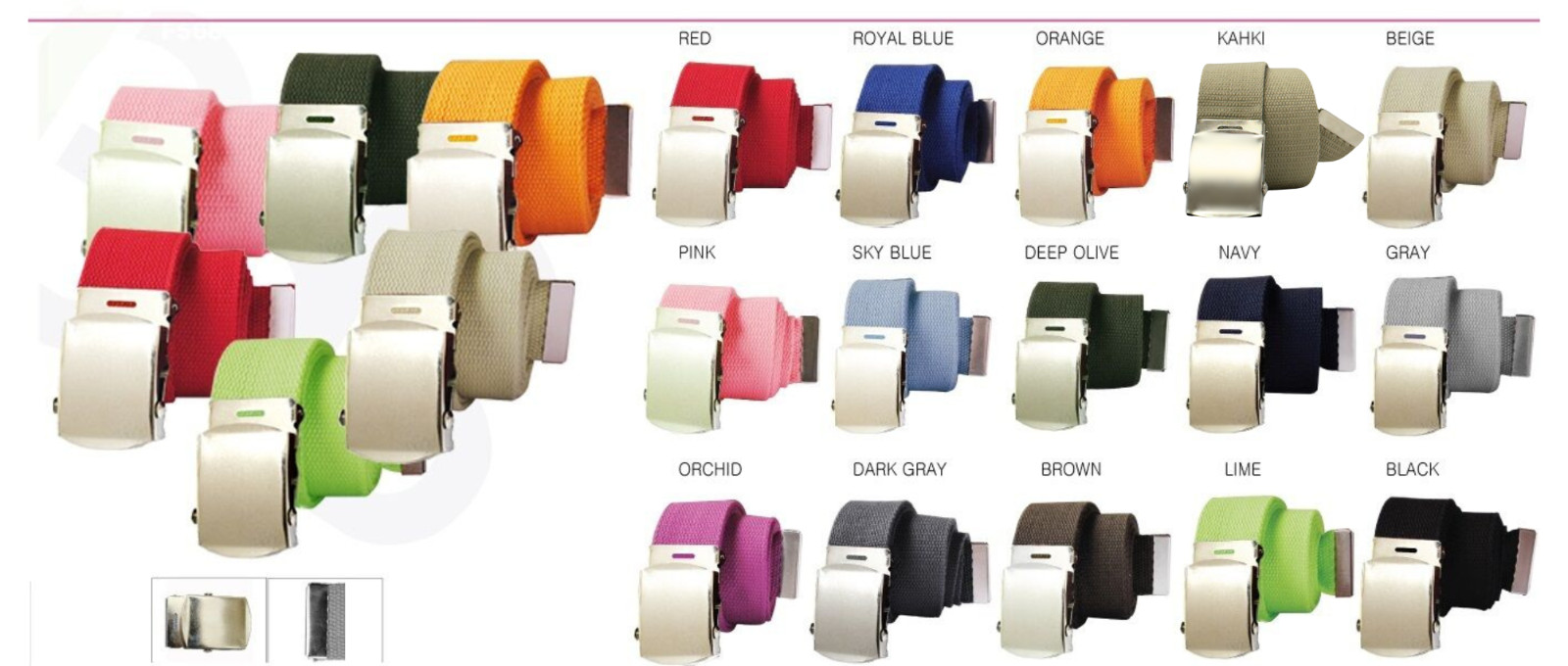 Military Style Canvas Web Belt – BUY 2 GET 1 FREE, JUST ADD THE 3 BELTS TO CART