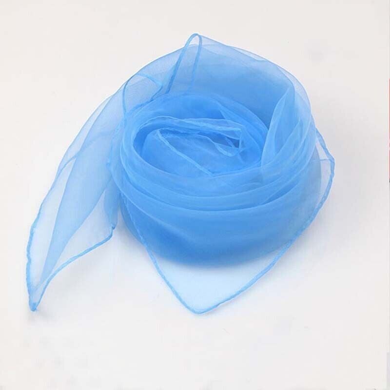 Scarf Chiffon Silk Scarves Small Square Ladies Women Hair Tie Band Head Neck