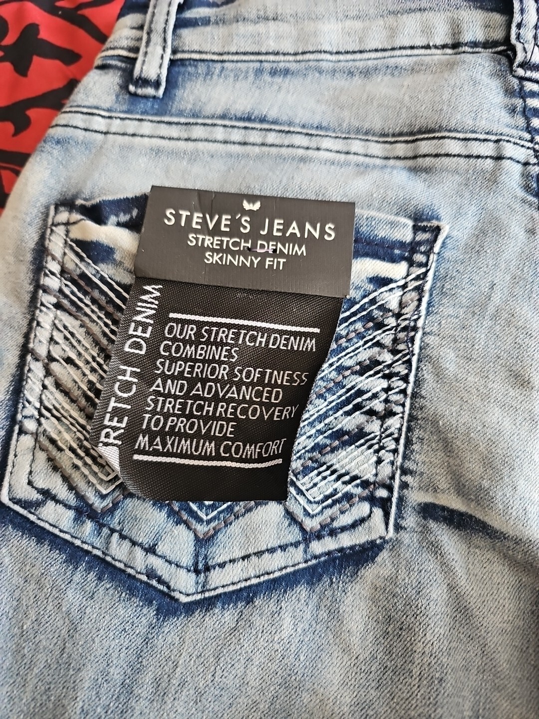 NWT Steve’s Jean’s Stretch Skinny Fit Ladies Size 10 Returns Accepted Inseam 25