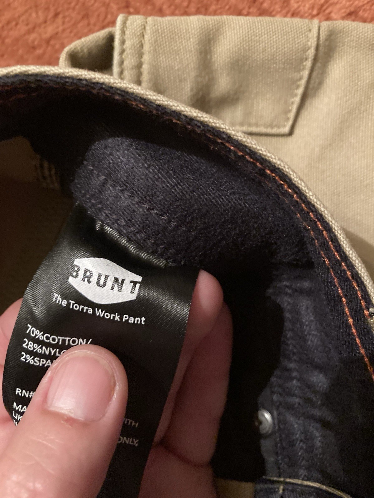 Brunt Torra Ripstop Work Pants 28×30