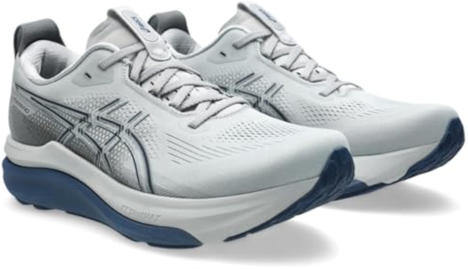 ASICS Men’s Gel-Kayano 33 (Extra Wide) Running Shoes, 10.5, Piedmont Grey/Midnig