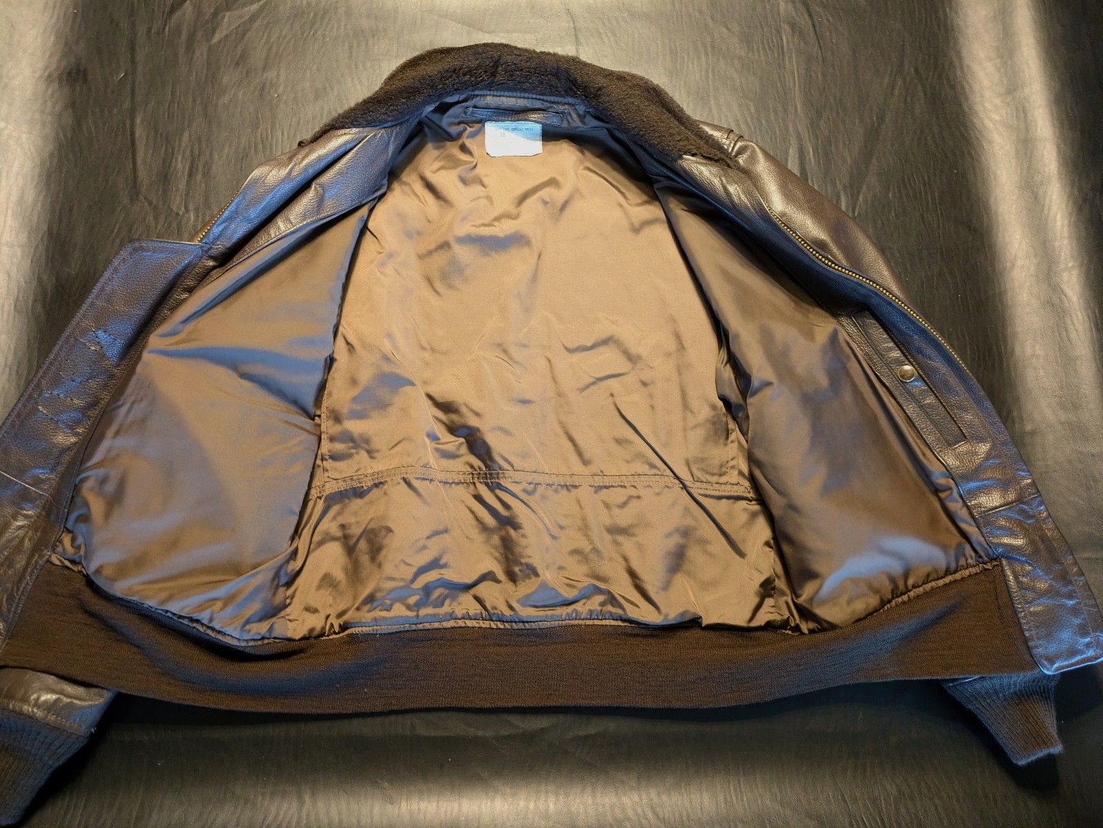 Leather Bomber Jacket – Orchard Flyer’s Intermediate, Type G-1 size 44