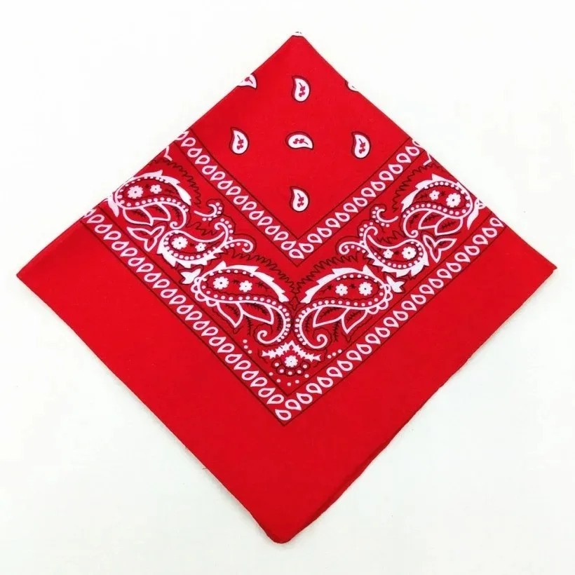 USA Seller 100% Cotton Paisley Bandanas 22″X22″ Scarf Head Neck Bandannas