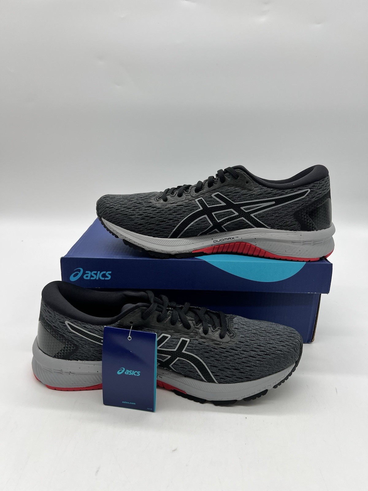 Asics GT-1000 9 Men’s Sz 10.5 Carrier Grey/Black Mesh Running Sneakers Shoes.