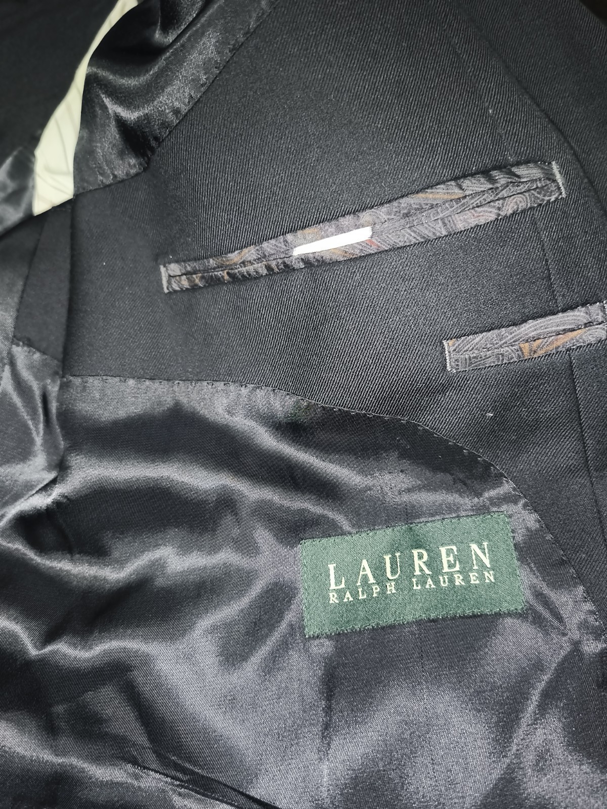 Lauren Ralph Macy’s Men’s Store Size XXL Black Blazer