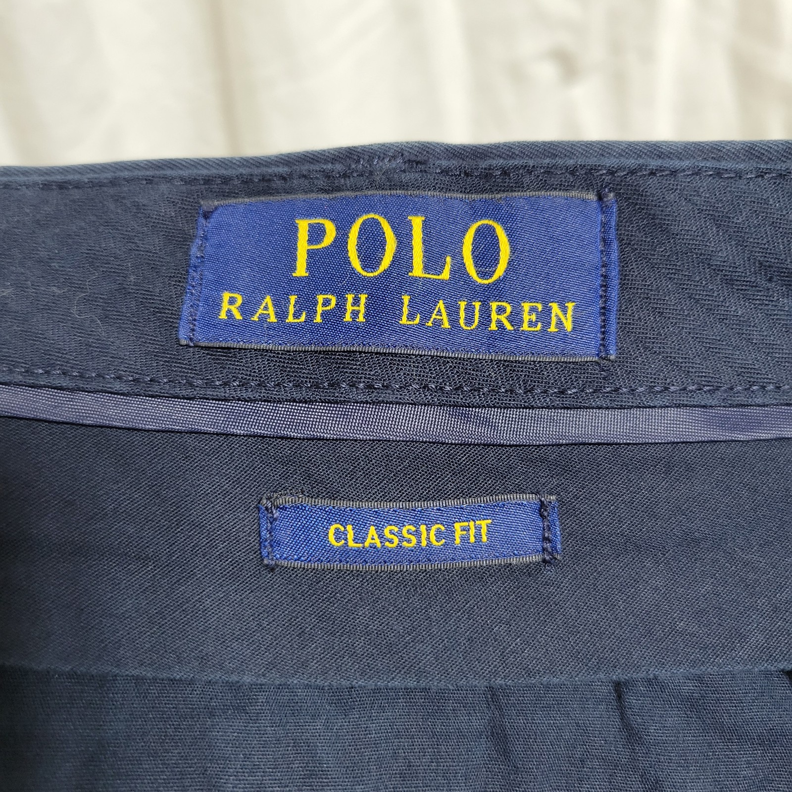 POLO RALPH LAUREN Men’s 38 Chino Classic Fit 9″ Shorts Aviator Navy Blue NWT