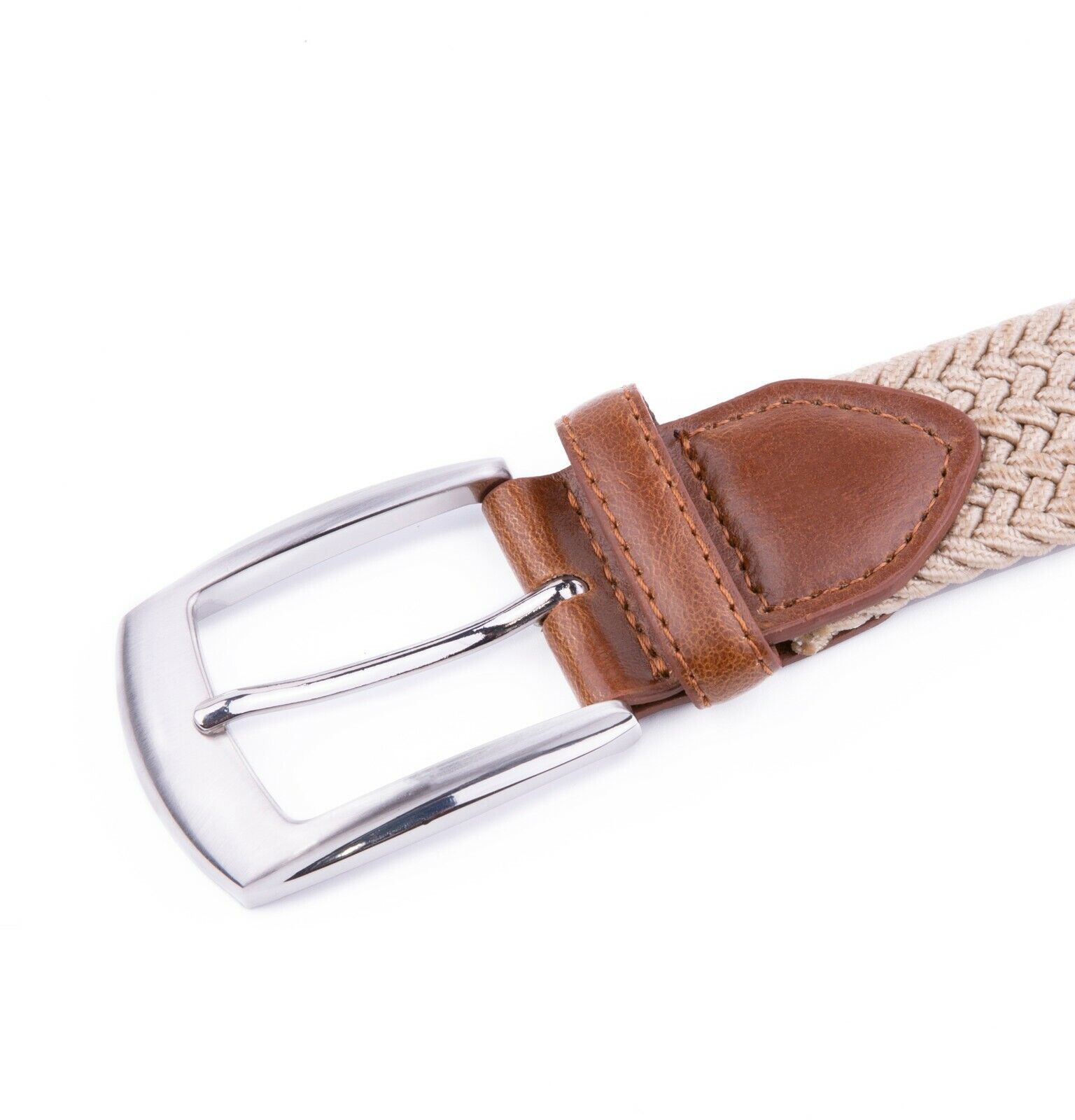 Elastic Fabric Braided Belt,Enduring Stretch Woven Belt for Unisex Men/Women/Jun